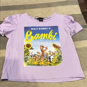 Zara Lavender Disney Bambi Tee